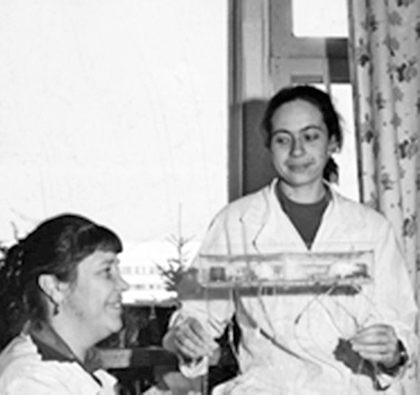 Мария Дмитриевна Глышкина и Мария Николаевна Лазарева