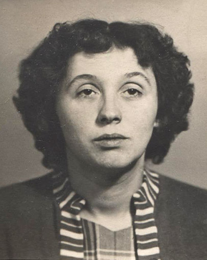 Э.А. Абелева. 1957