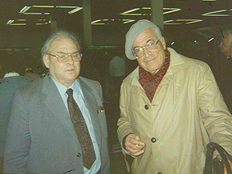 Г.И. Абелев и В.С. Тер-Григоров. Конец 1980-х гг.