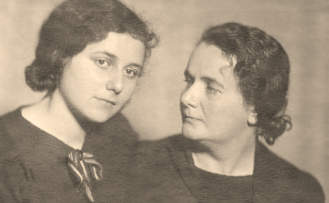Ляля с мамой, 1939 г. Москва
